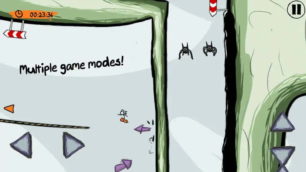 Screenshot of the Fancy Pants Adventures game