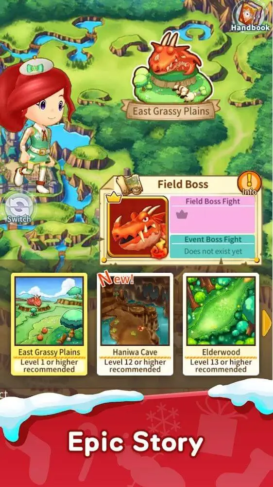 Screenshot of the Fantasy Life Online app