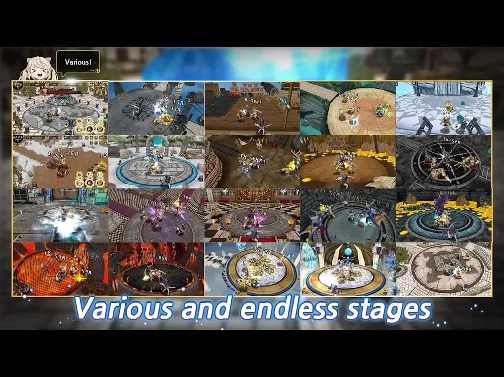 Screenshot of the Fantasy Tales game