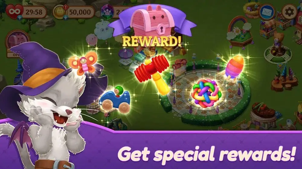 Screenshot of the Fantasy Toy Island game