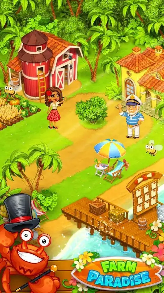 Screenshot of the Farm Paradise - Family Journey app