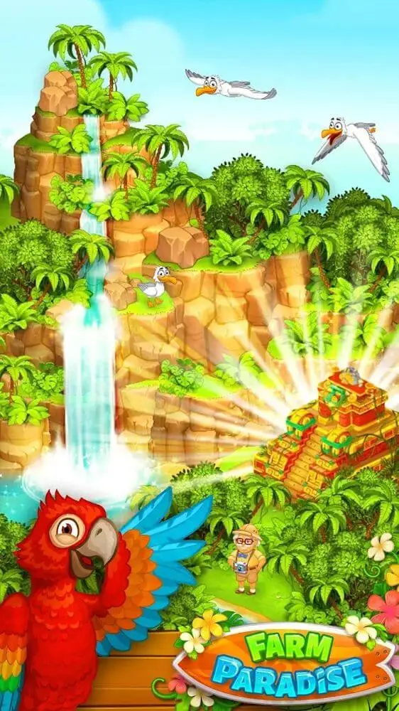 Screenshot of the Farm Paradise - Family Journey app