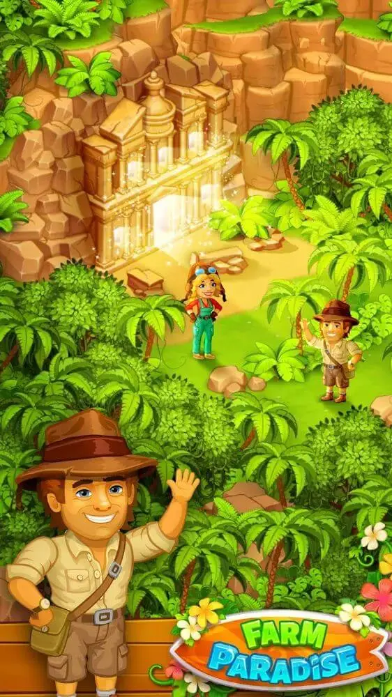 Screenshot of the Farm Paradise - Family Journey app