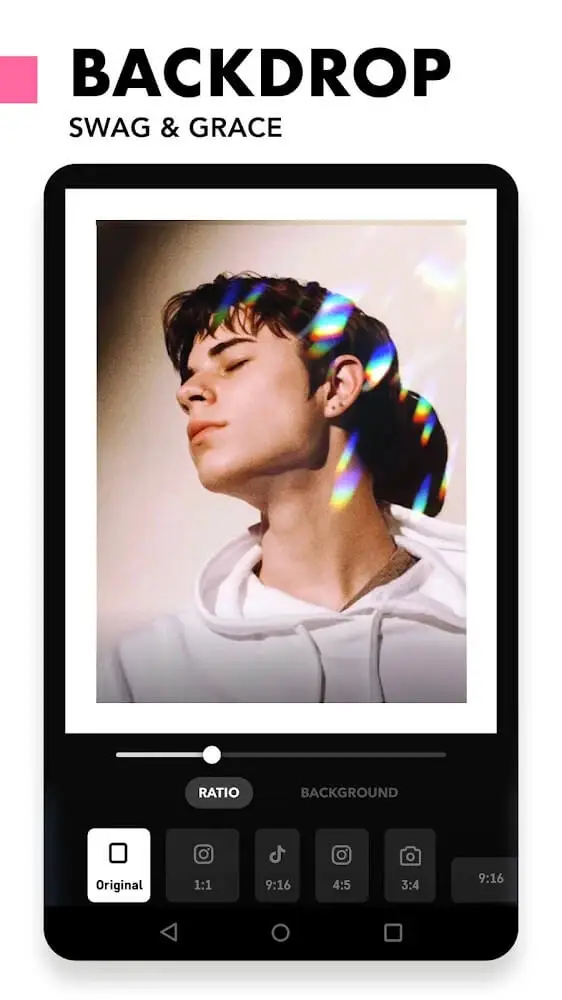 Screenshot of the Filto app
