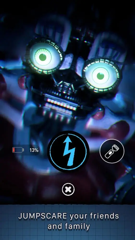 Screenshot of the Five Nights at Freddy's AR: Special Delivery app