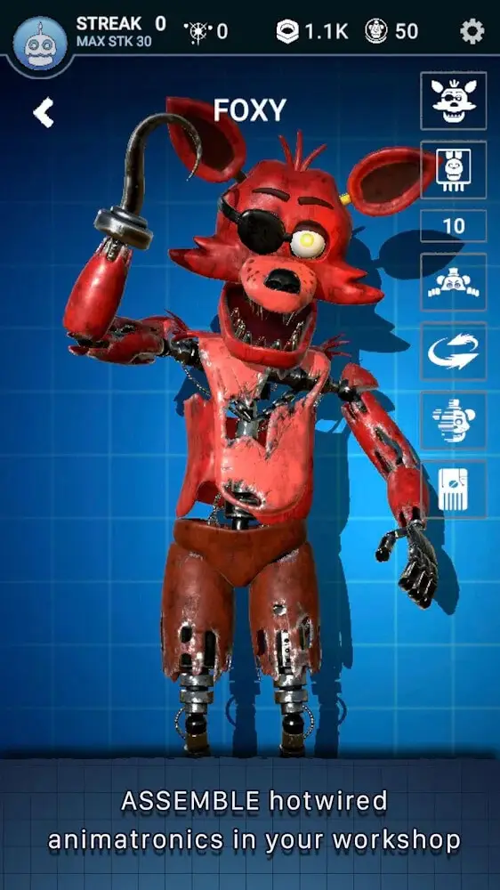 Screenshot of the Five Nights at Freddy's AR: Special Delivery app