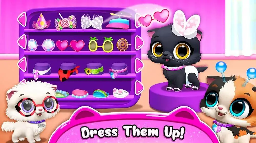 Screenshot of the Floof - My Pet House game
