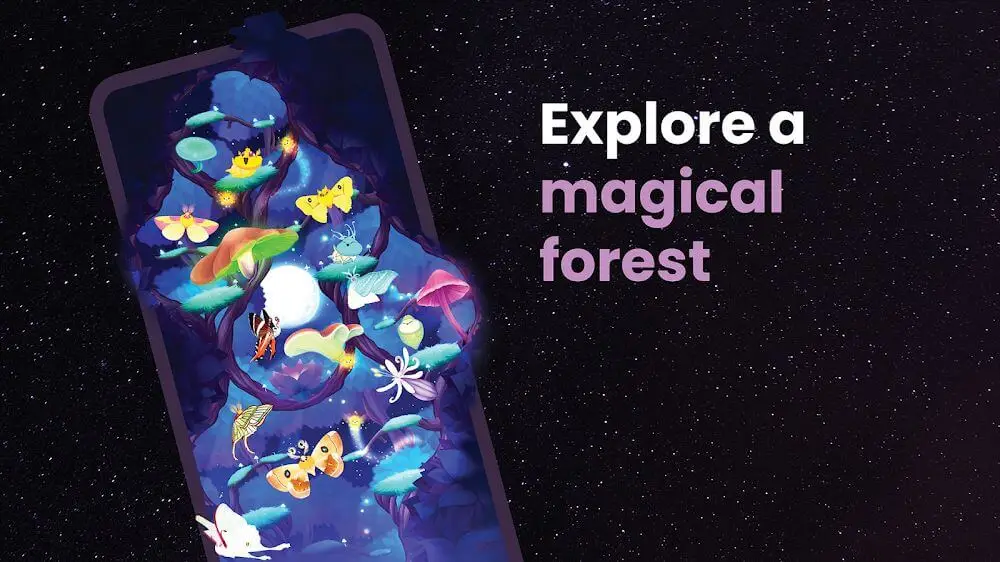 Screenshot of the Flutter: Starlight game