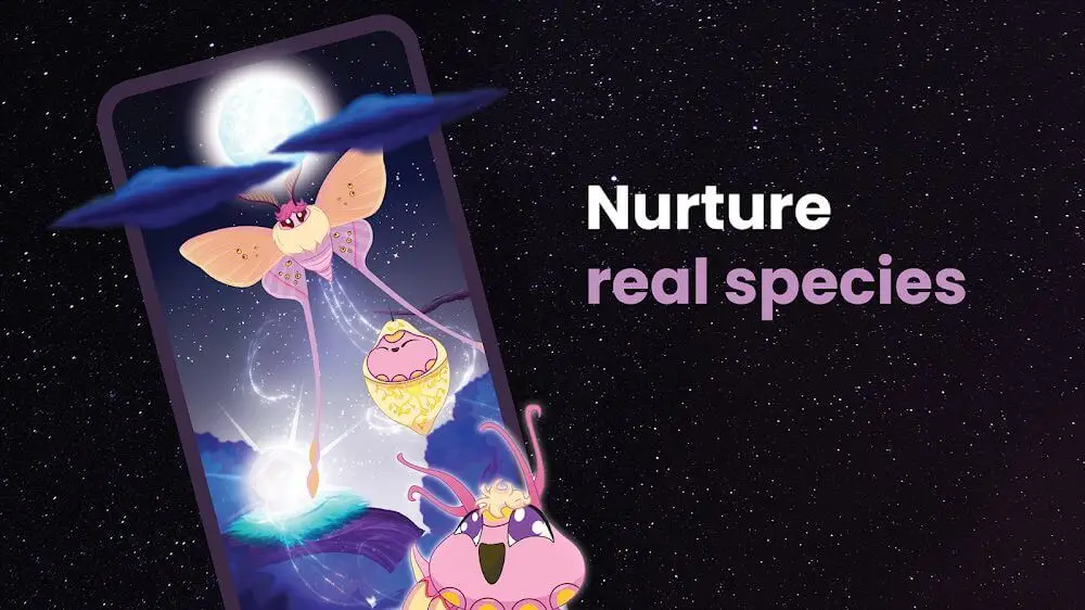 Screenshot of the Flutter: Starlight game