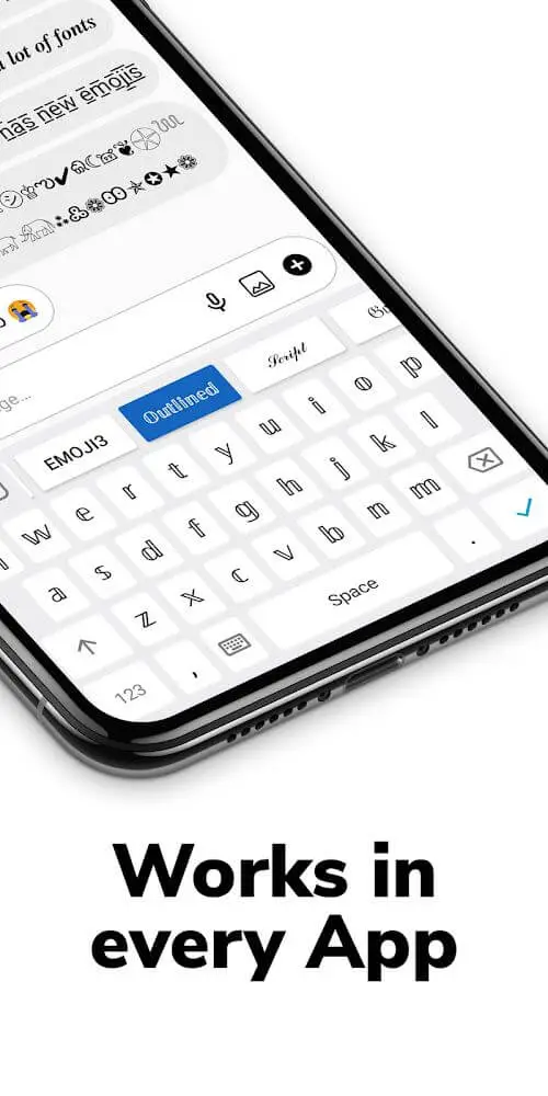Screenshot of the Fonts app