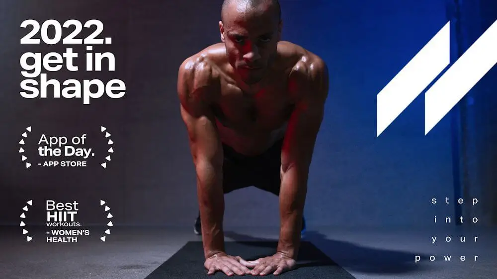 Screenshot of the Freeletics Training Coach game