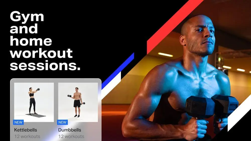 Screenshot of the Freeletics Training Coach game