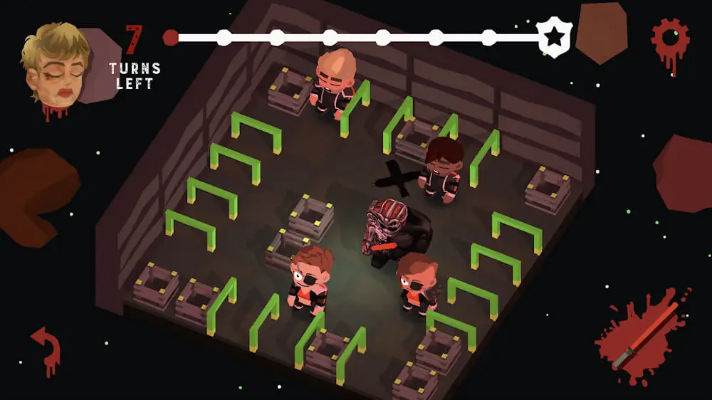 Screenshot of the Friday the 13th: Killer Puzzle game