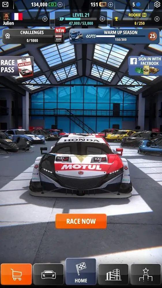 Screenshot of the GT Manager app