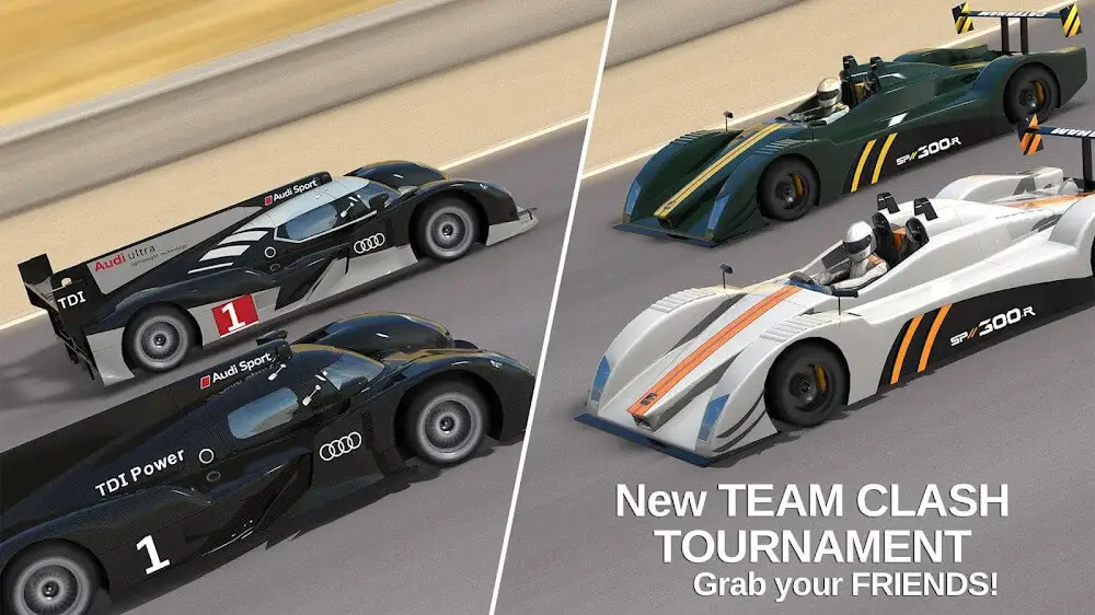 Screenshot of the GT Racing 2 game