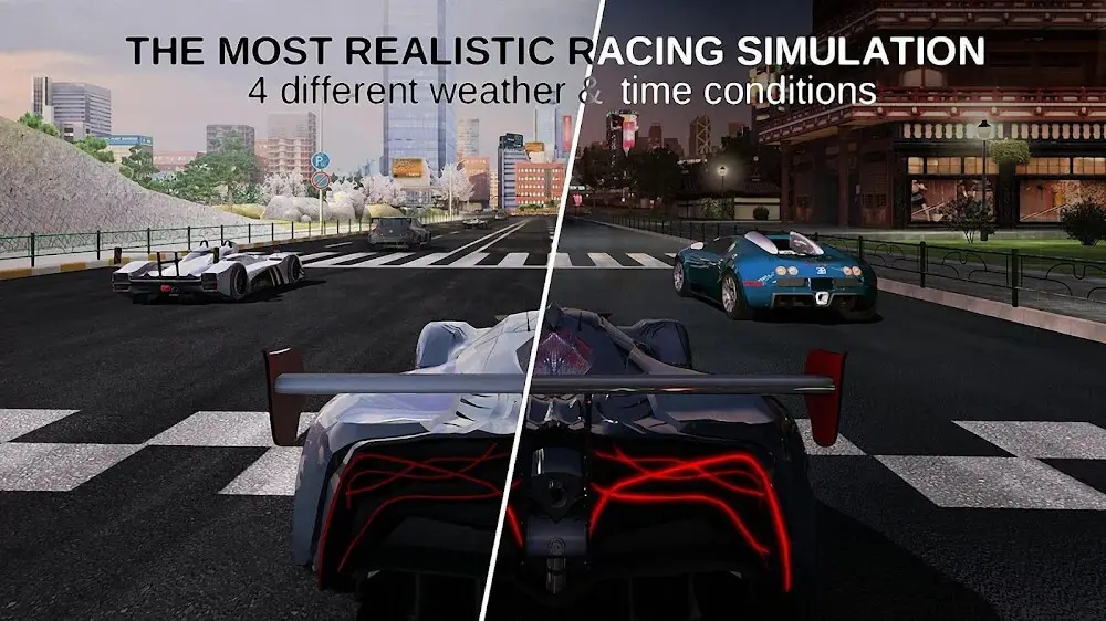 Screenshot of the GT Racing 2 game