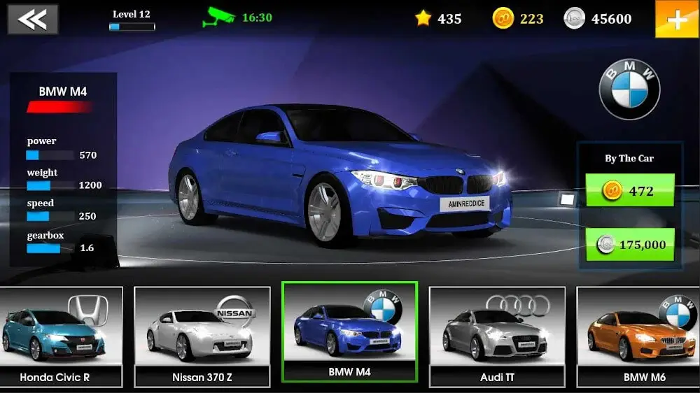 Screenshot of the GT: Speed Club game