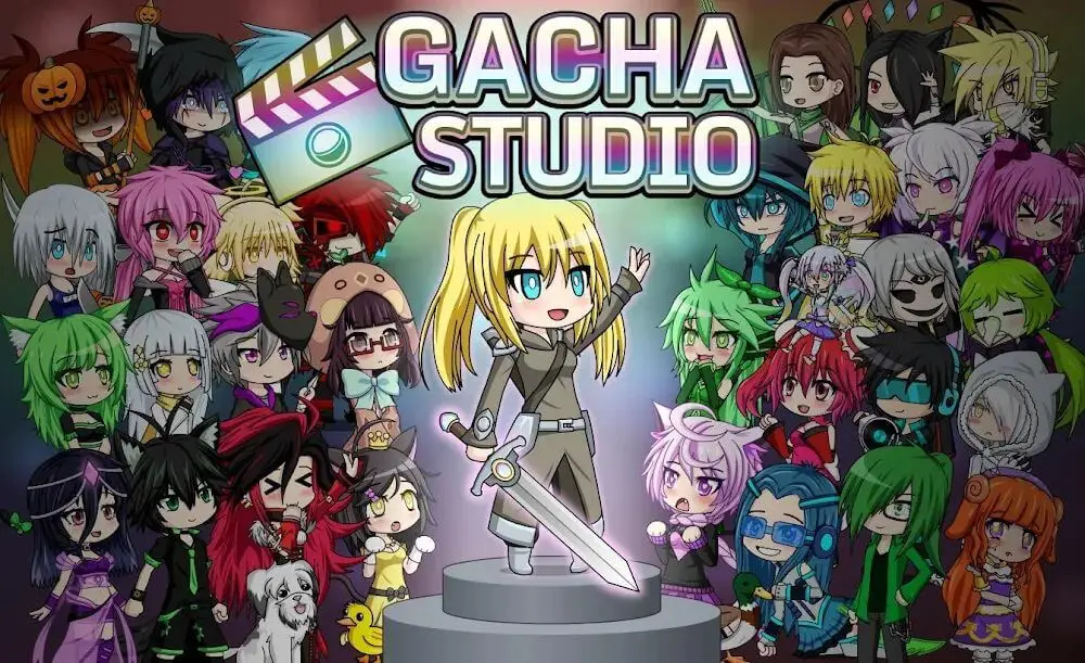 Screenshot of the Gacha Studio game