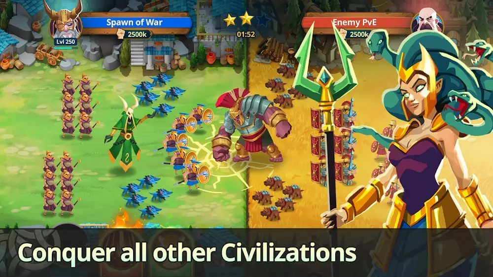 Screenshot of the Game of Nations game