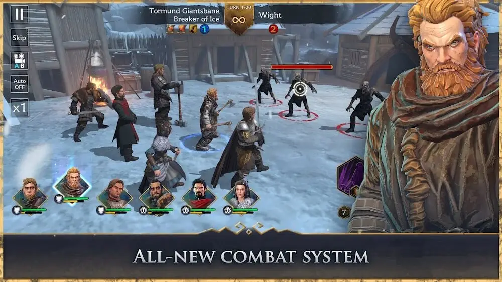 Screenshot of the Game of Thrones Beyond… game