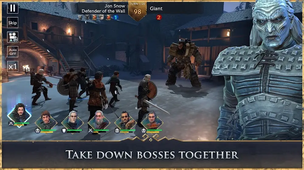 Screenshot of the Game of Thrones Beyond… game