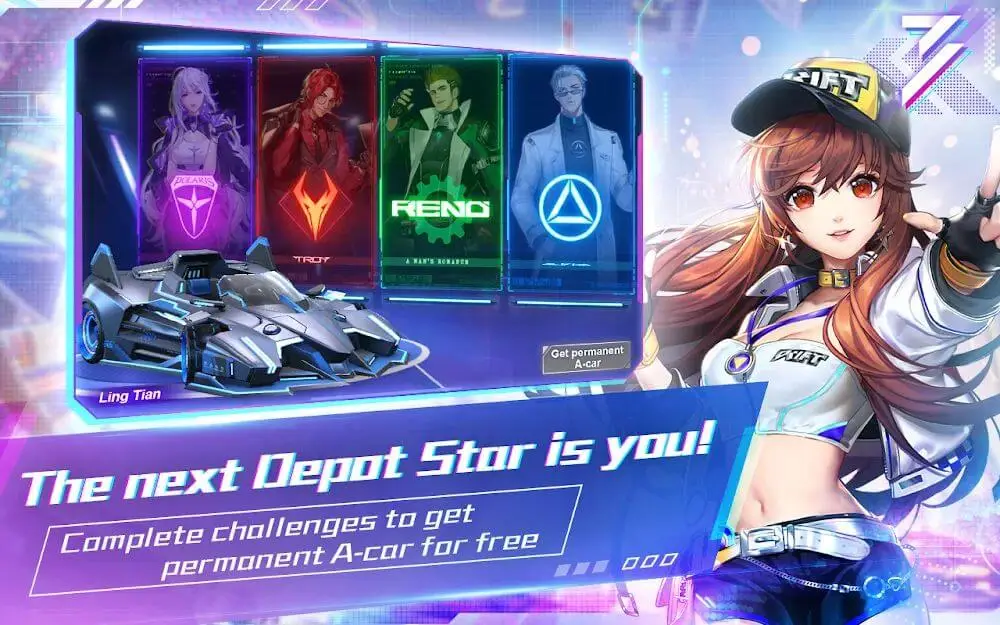 Screenshot of the Garena Speed Drifters game