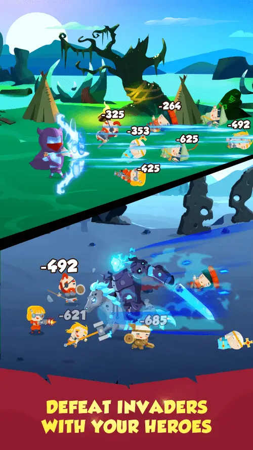 Screenshot of the Goblin Dungeon app