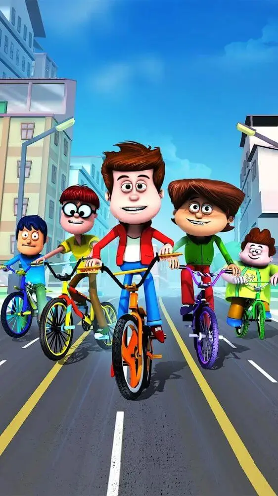 Screenshot of the Golmaal Jr. app
