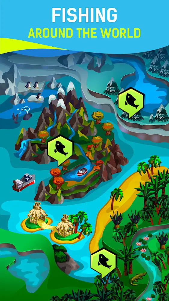 Screenshot of the Grand Fishing Game app