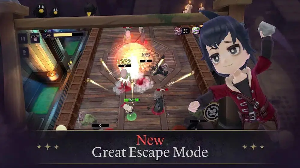 Screenshot of the Grannys House game
