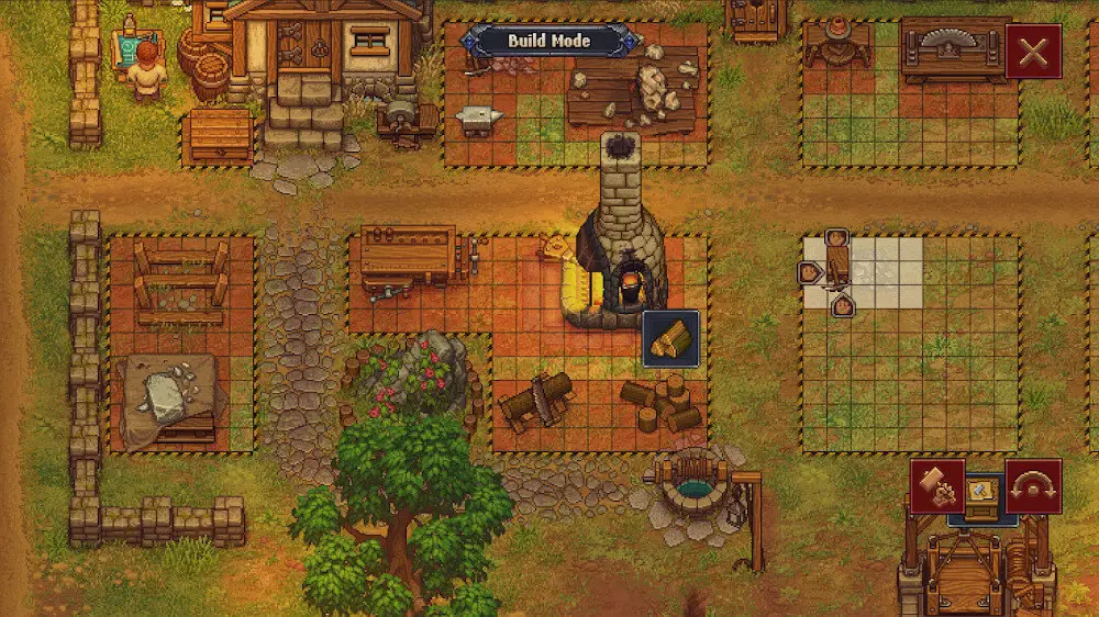 Screenshot of the Graveyard Keeper game