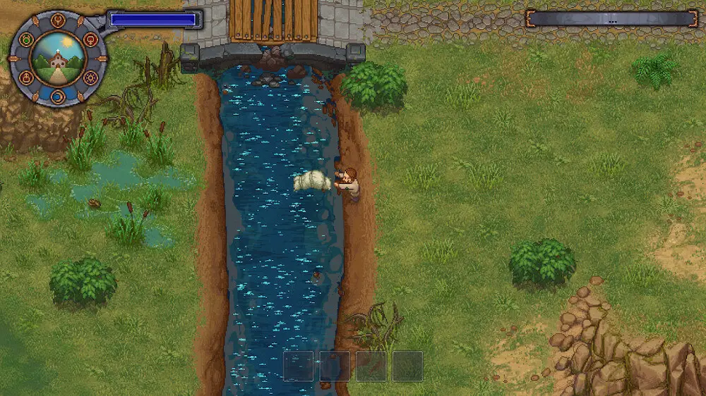 Screenshot of the Graveyard Keeper game