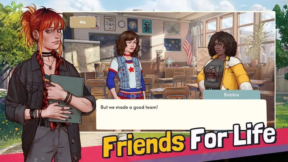 Screenshot of the Growing Up game