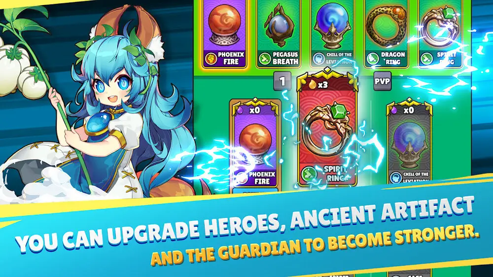 Screenshot of the Guardian Spirit game