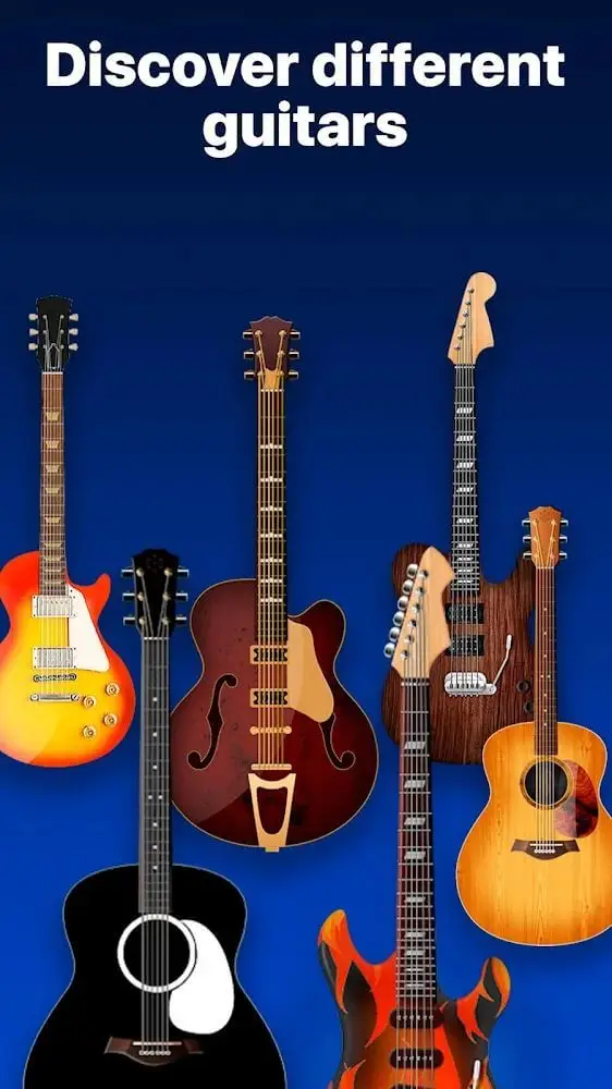 Screenshot of the Guitar Play app