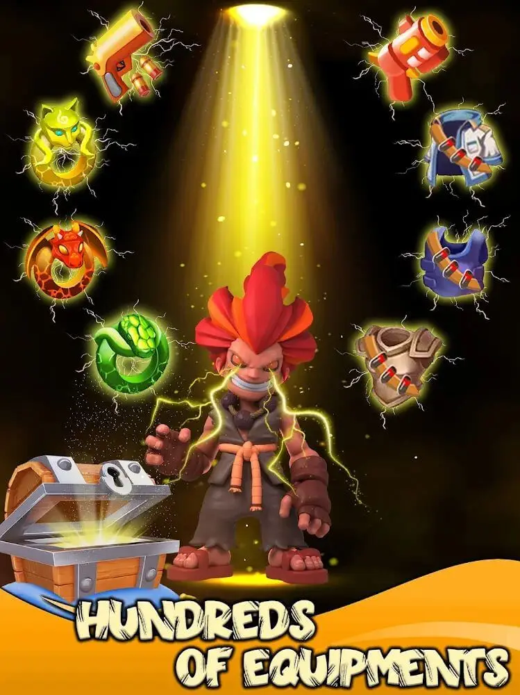Screenshot of the Gun Hero: Archero Shooting app