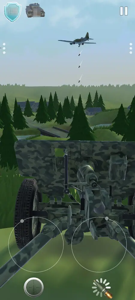 Screenshot of the Gunner Assault 2 app