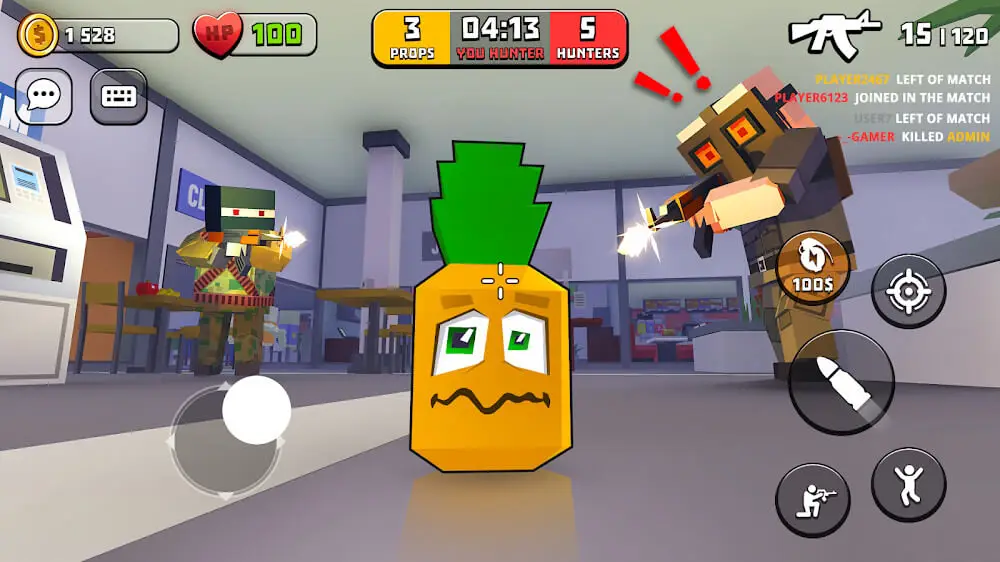 Screenshot of the H.I.D.E game