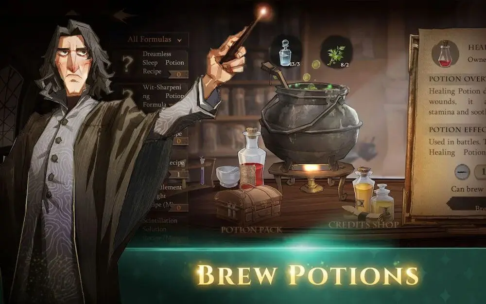 Screenshot of the Harry Potter: Magic Awakened game