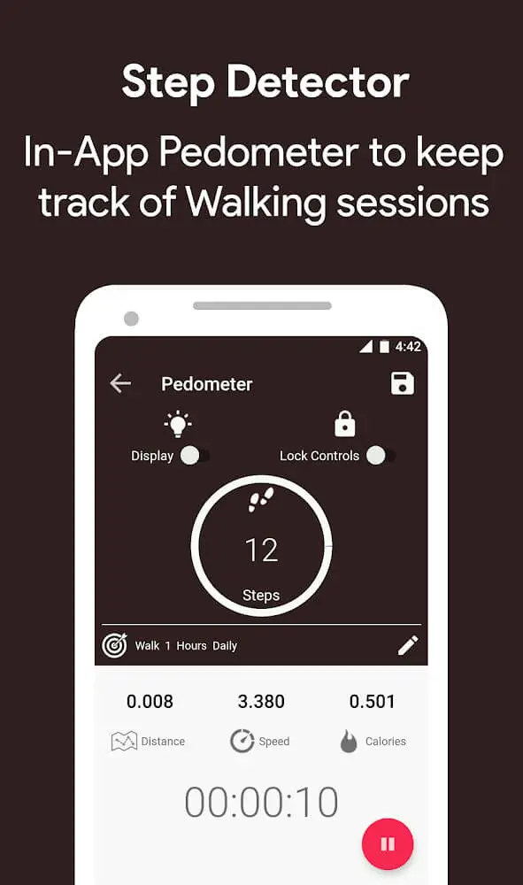 Screenshot of the Health Manager app