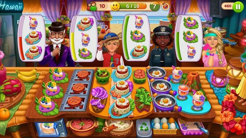 Screenshot of the Hell’s Cooking game