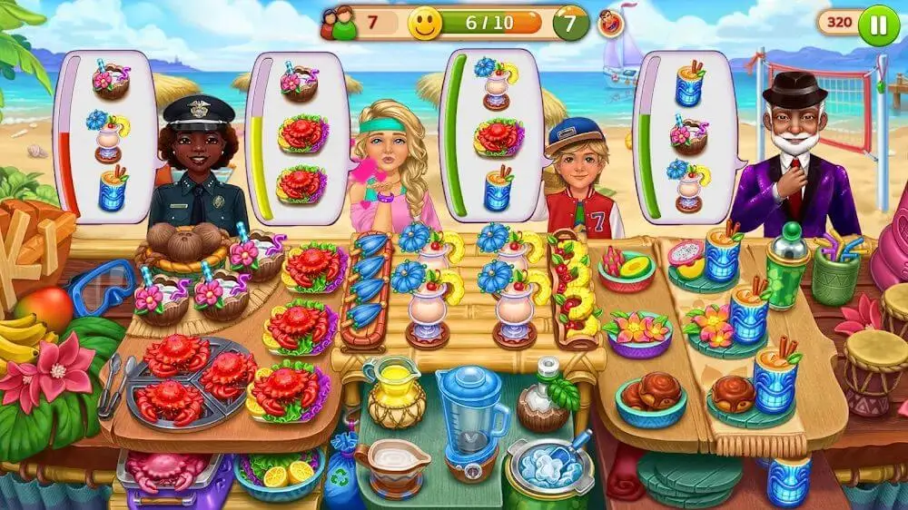 Screenshot of the Hell’s Cooking game