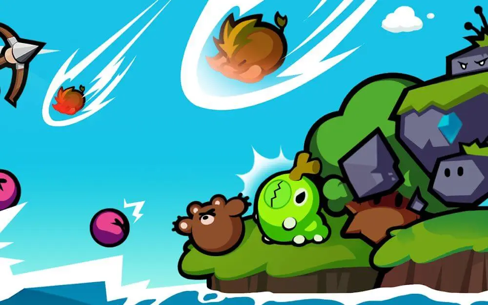Screenshot of the HeroShip game