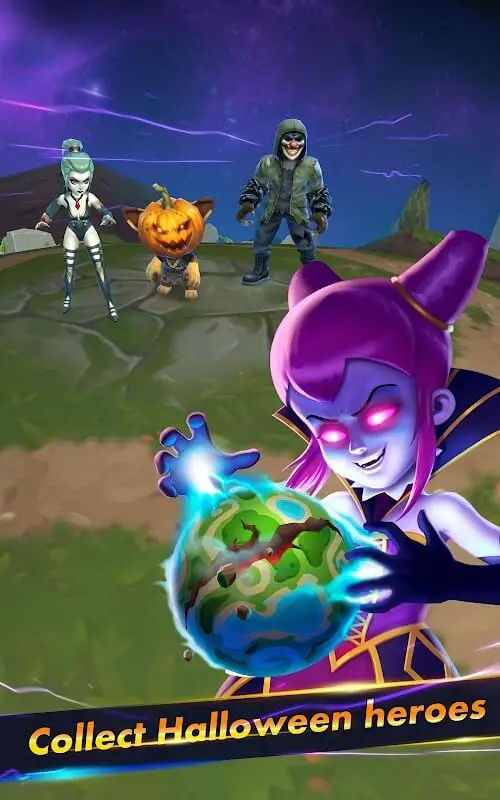 Screenshot of the Hero Masters - RPG Battle app