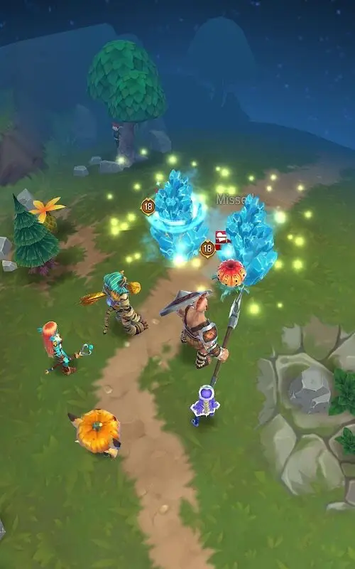 Screenshot of the Hero Masters - RPG Battle app