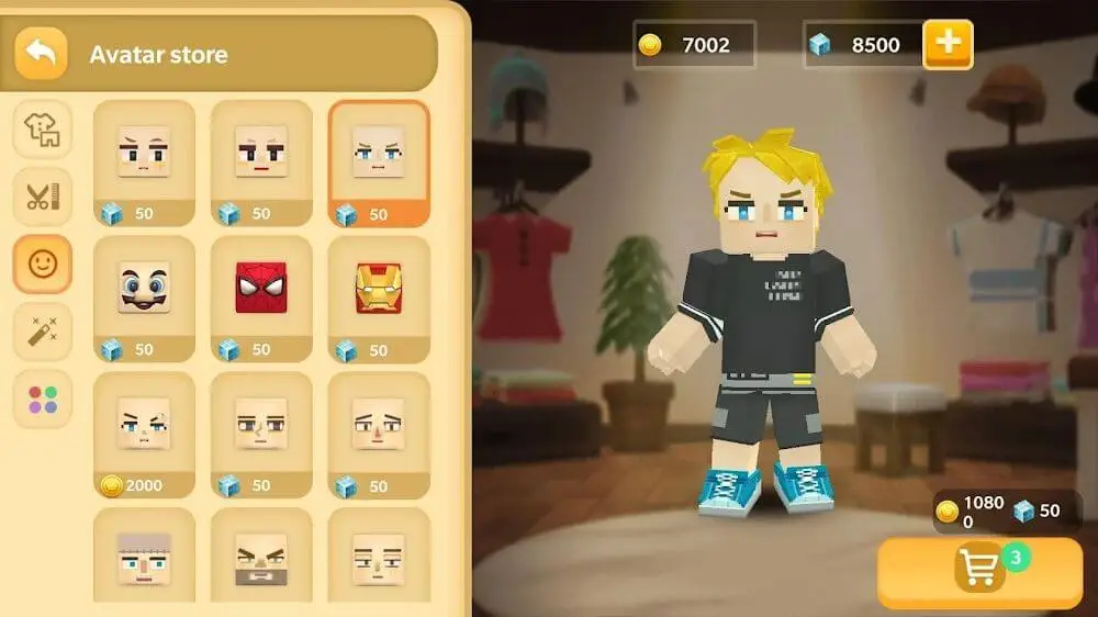 Screenshot of the Hero Tycoon game