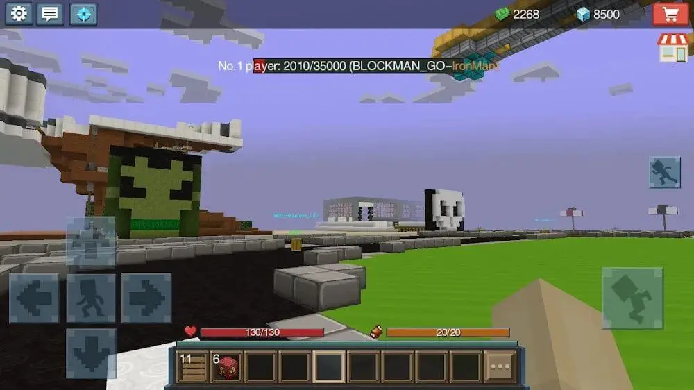 Screenshot of the Hero Tycoon game