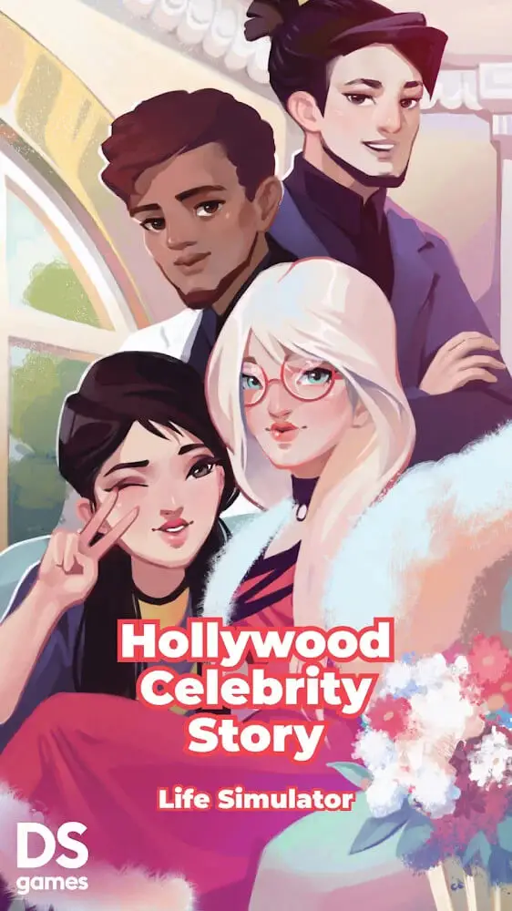 Screenshot of the Hollywood Celebrity Story app