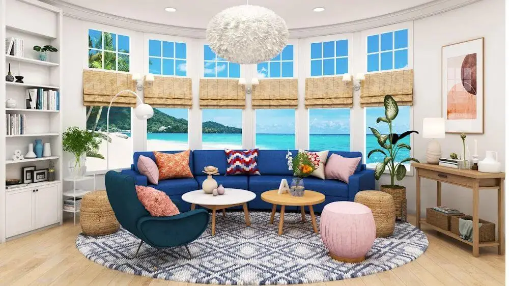 Screenshot of the Home Design: Caribbean Life game