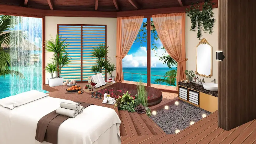 Screenshot of the Home Design: Hawaii Life game
